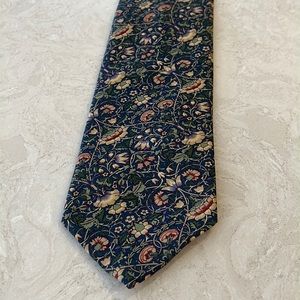 Liberty (of London?) Silk floral tie